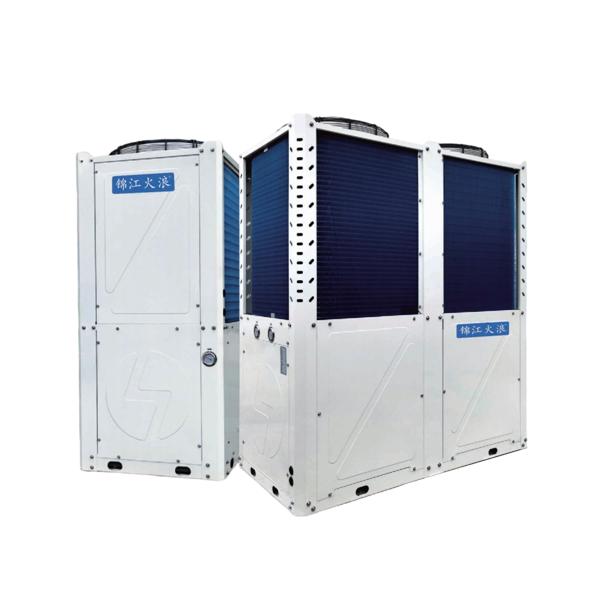Ultra-Low-Temperature Pool Heat Pump equipment supplied by Henghui HVAC